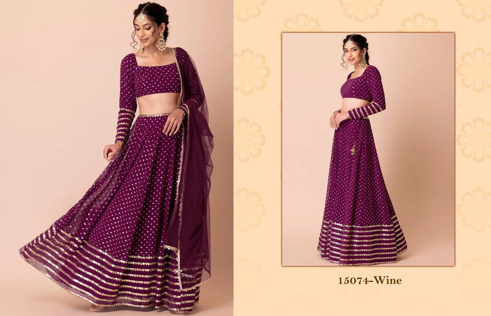 Zeel Clothing Vol 27 Georgette Lehenga Choli Bulk Orders In India